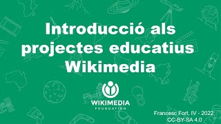 The Wikivibrance Europe 2022 - Presentació
