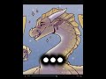 Poor Qibli #wingsoffire #edit #qibli #winter #siblings