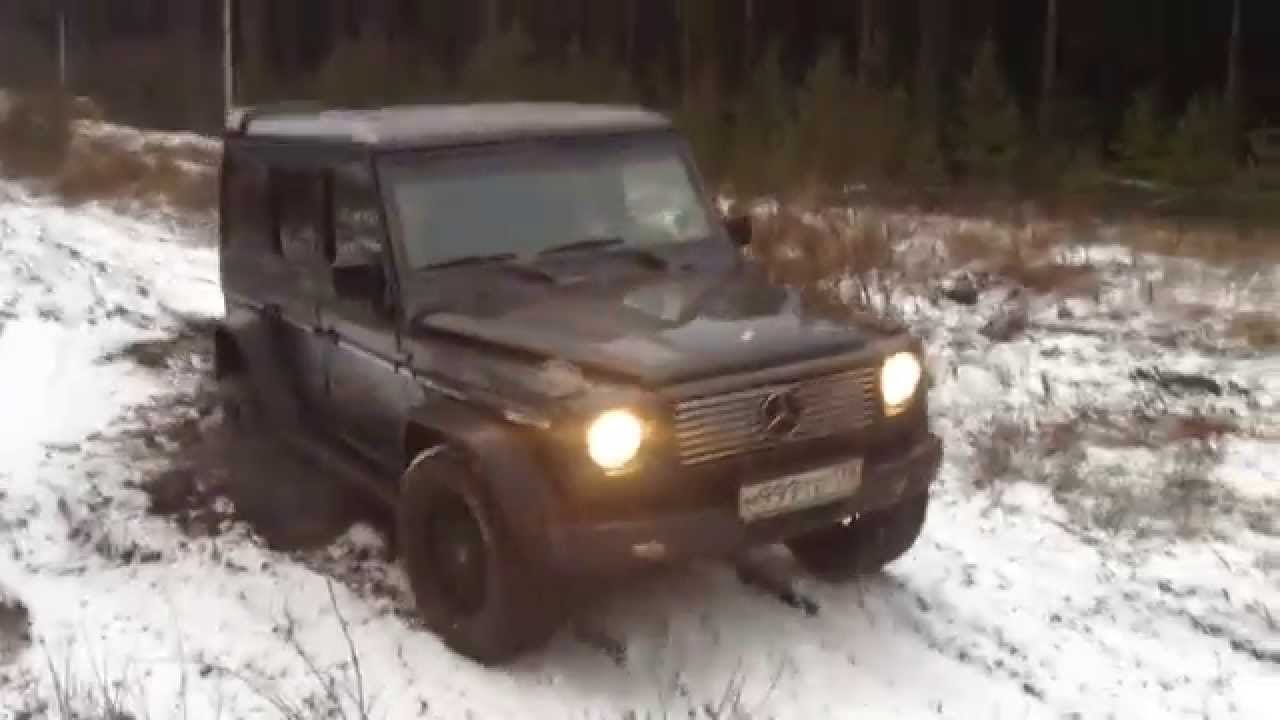 Проходимость ГЕЛЕНДВАГЕНА поражает! ИСПЫТАНИЕ Гелика на внедорожье ...