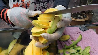 놀라운 속도! 과일 자르기 달인 몰아보기 / Amazing speed! fruit cutting master video collection
