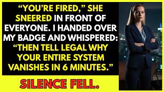 My Manager Fired Me Publicly — But They Were the Ones Exposed in the End