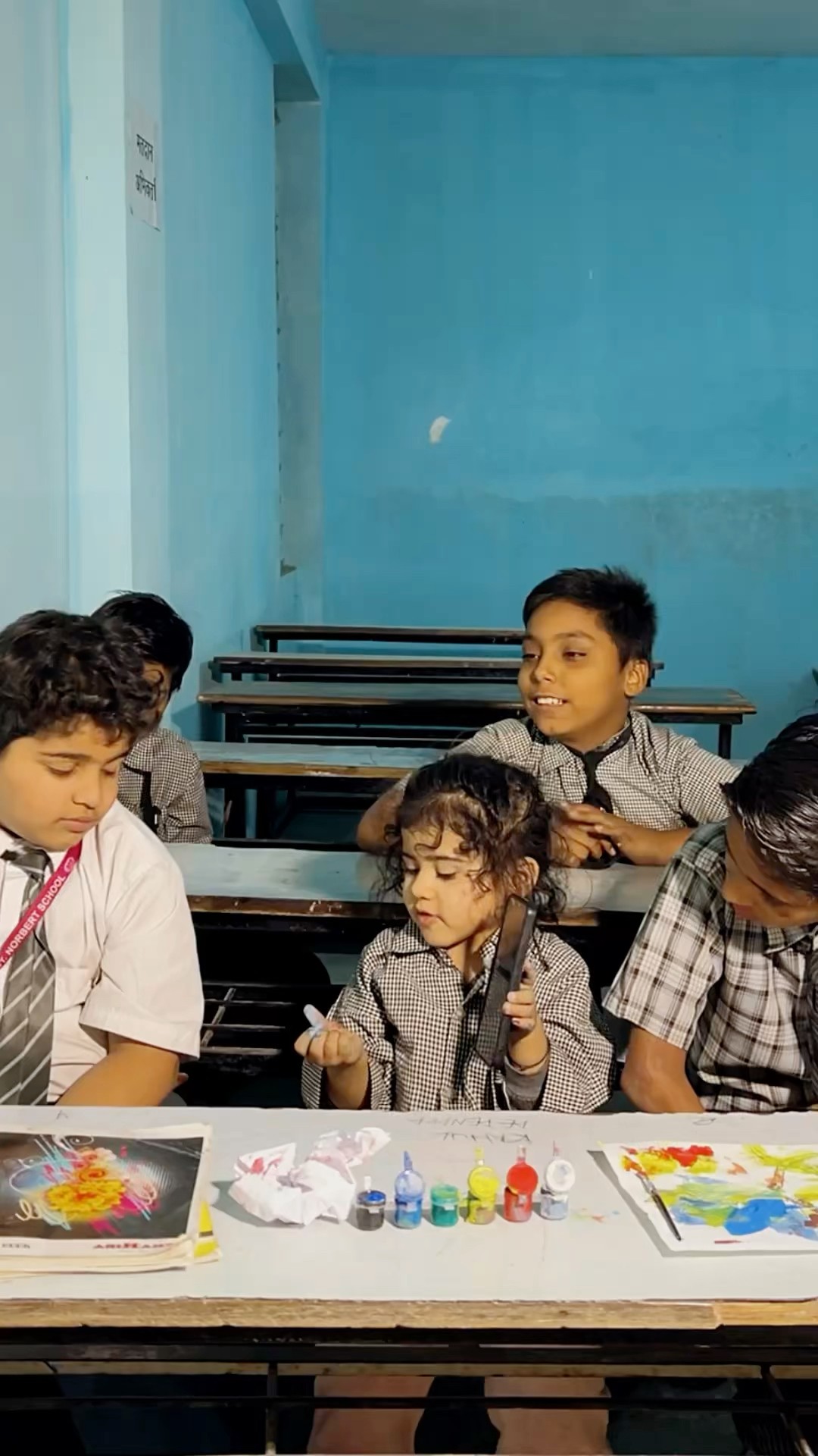Principal Ki Beti ?? School Masti ❤️ #funny #shorts #school