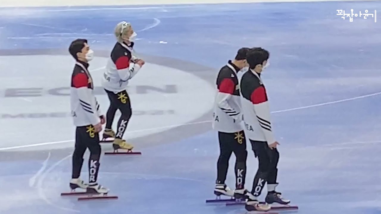 [ENG] 남자 쇼트트랙 국가대표팀 계주가 점점 강해지는 이유ㄷㄷ