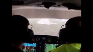 Учебный полёт СПбГУГА Diamond DA-40 NG