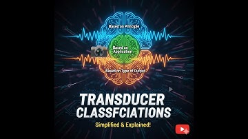 Classification of Transducers Made Super Easy! | Sensors & Instrumentation in 10 Minutes