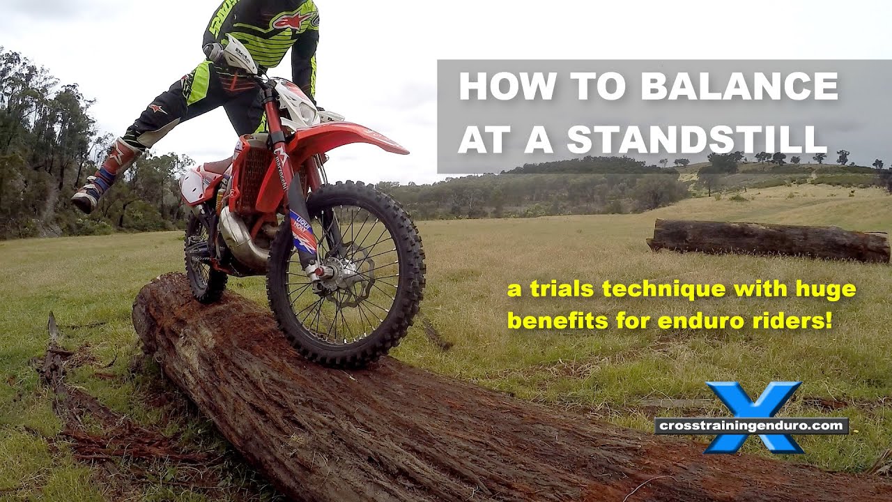 How to balance dirt bikes at a stand still!︱Cross Training Enduro YouTube