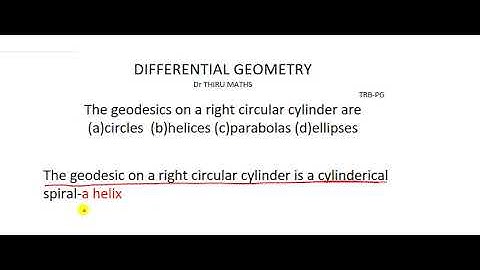 Differential Geometry/TRB-PG EXAM