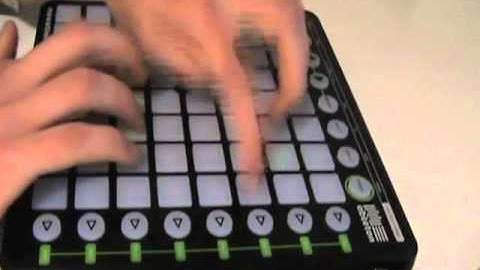 THE GRID-Novation Launchpad + Supercollider demo 3
