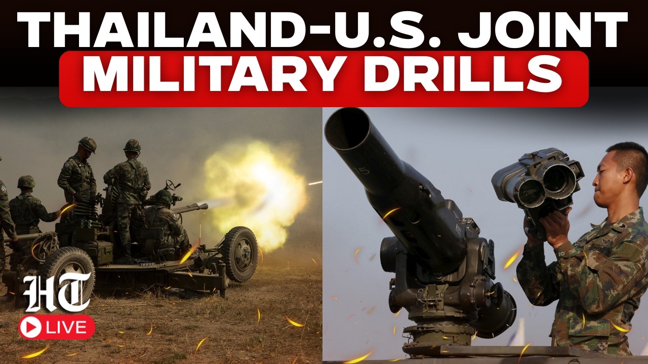 LIVE: Thailand, U.S. kicks off the annual joint military exercises Cobra Gold 2026