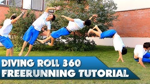 HOW TO DO DIVING ROLL 360 - [PARKOUR FREERUNNING TUTORIAL]