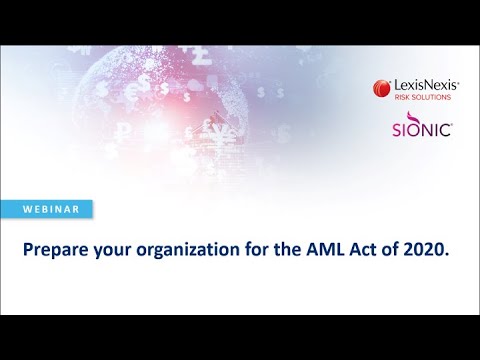 Prepare your organization for the AML Act of 2020