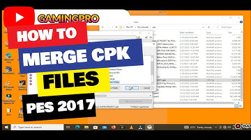 How to merge/join cpk files for PES 2017