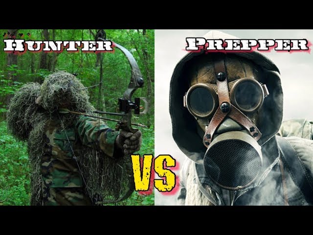 Doomsday Prepper vs Hunter • Survival Kit Showdown 