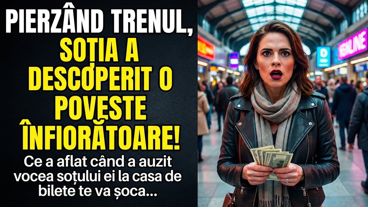 După ce a pierdut trenul, femeia s-a îndreptat imediat spre casa de bilete pentru a cumpăra un bilet