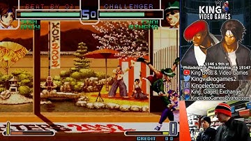 KING VIDEO GAMES  KOF 2002 NEO GEO ARCADE MVS