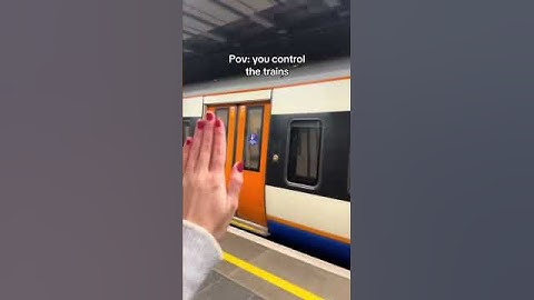 Breaking news: you’ve just discovered how trains move 😎🚂 | Transport for London