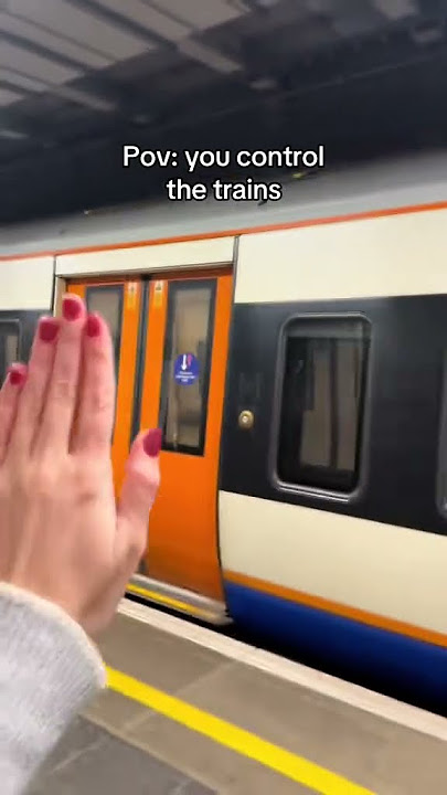 Breaking news: you’ve just discovered how trains move 😎🚂 | Transport for London