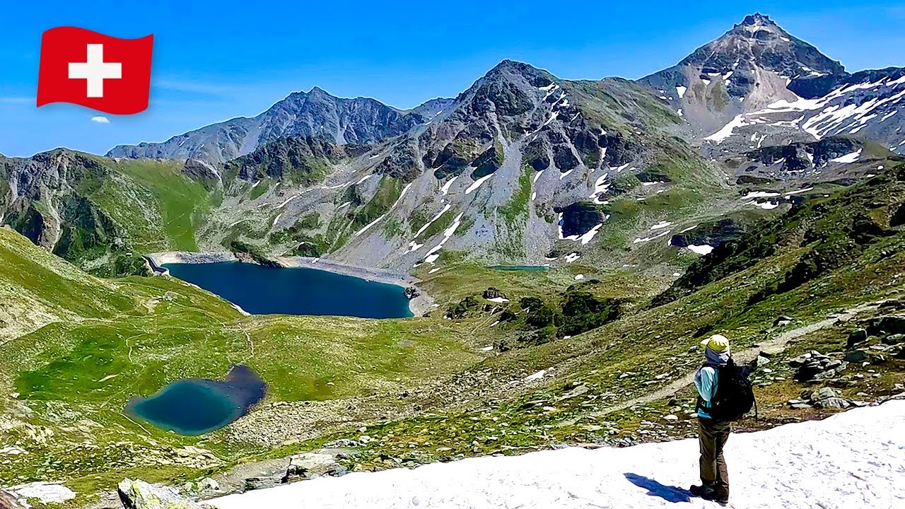 【スイス旅】ジナル村から日帰りハイキング ／ ヨーロッパアルプス