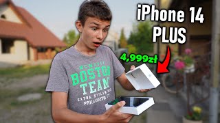 MYŚLAŁ ŻE TO PRANK - DOSTAŁ IPHONA 14 PLUS ZA 4,999ZŁ