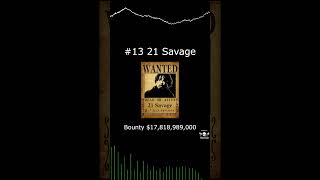 2022 musical pirate #13 21 Savage