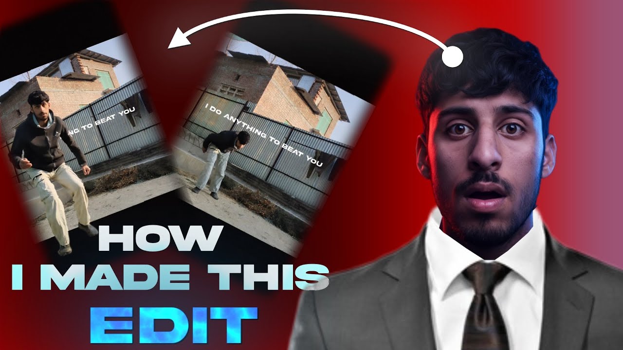 Text Reveal Transition Tutorial 🔥 | Clean Trending Edit (First Video)