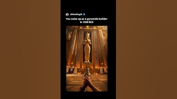 You wake up as a pyramide builder in 1550 BCE #ancienthistory #ancientegypt