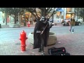 Darth Vader with mad violin skillz