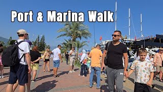ALANYA Port Harbour Walking Tour Turkey | City Center Alanya Türkiye 2025