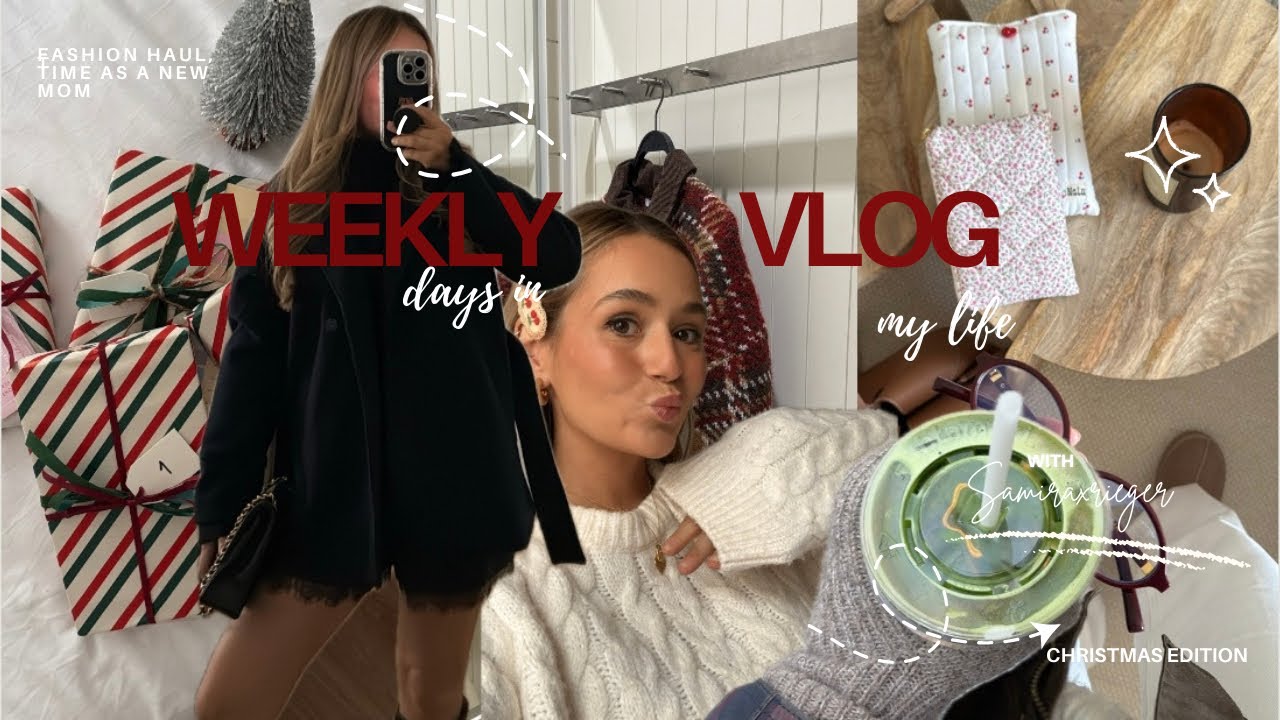 The first furniture for the house 🏡, Advent calendar unboxing & cozy winter days || samiraxrieger