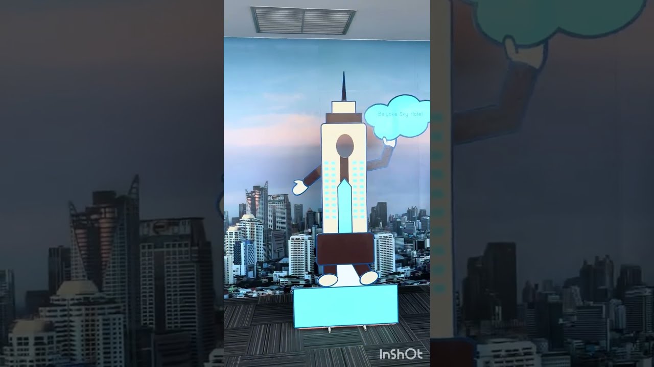 Baiyoke Sky Hotel, Bangkok, Thailand. فندق بايوكي سكاي، بانكوك، تايلاند