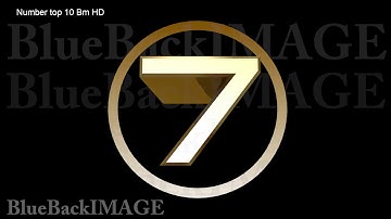 Stock Footage Countdown Numbers Digits timer count 10 intro leader trailer Number top 10 Bm HD