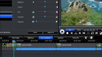 CyberLink PowerDirector 8 - Applying Fix & EnhanceTools