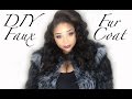 DIY Faux Fur Coat