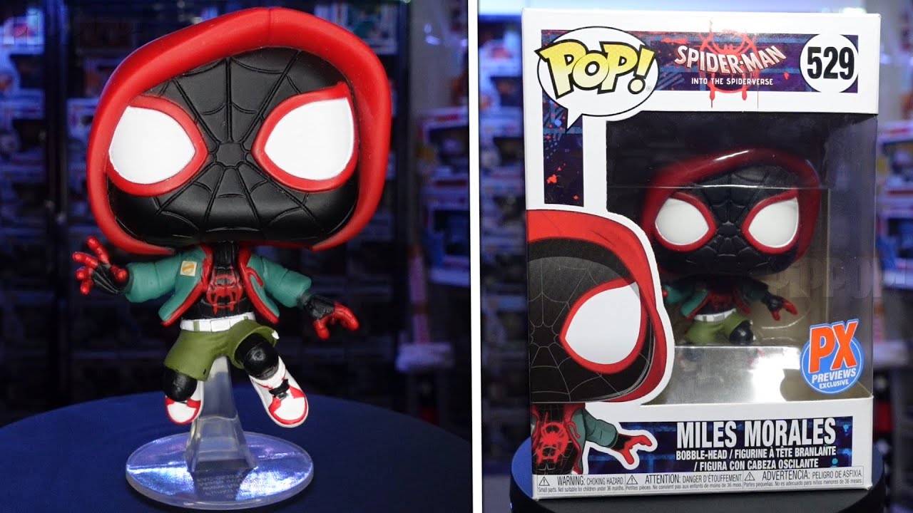 MILES MORALES 529 - PX EXCLUSIVE - UNBOXING FUNKO POP SPIDERMAN