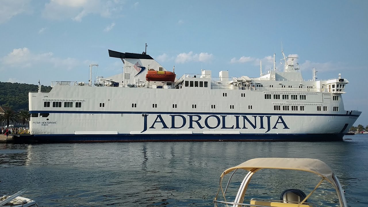 Travelling on MF Petar Hektorovic (Jadrolinija) from Split to Vis and back on the 24th of Aug ...