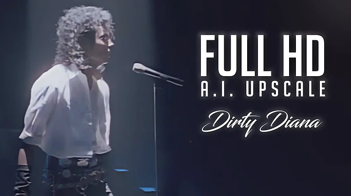 [1080p Upscale] Michael Jackson - Dirty Diana | Official Music Video