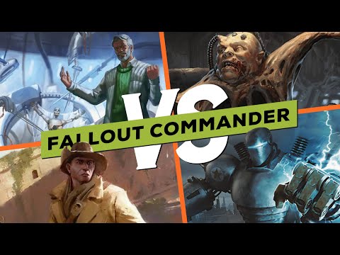 Shaun, The Master, Liberty Prime, Preston Garvey | Fallout Commander Gameplay