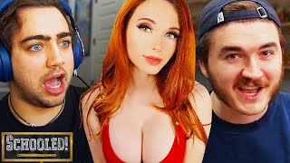 Schlatt Gets CAUGHT with Amouranth... | Schooled