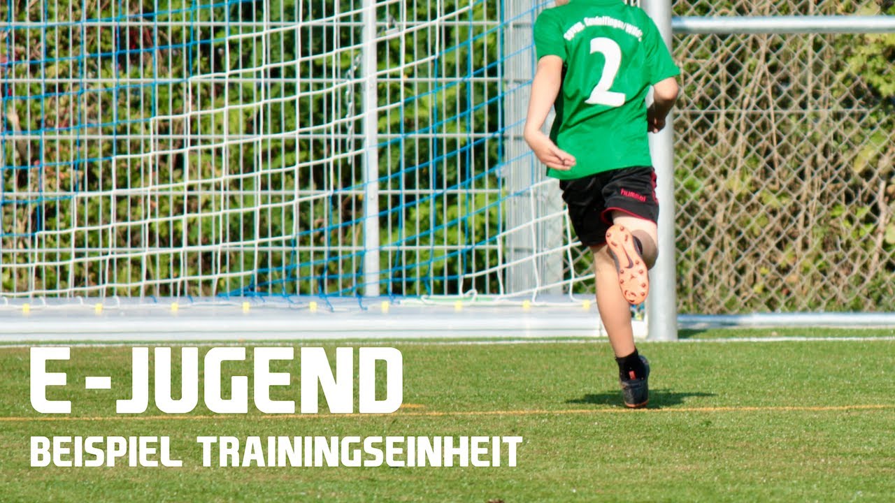 E-Jugend - Ball-an und Mitnahme - Fußballübungen für Trainer 