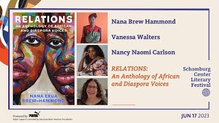 Nana Brew Hammond, Vanessa Walters, and Nancy Naomi Carlson | Schomburg Center Literary Festival