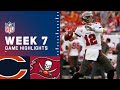 Bears vs. Buccaneers Week 7 Highlights | NFL 2021