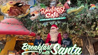 RAINFOREST CAFE BREAKFAST WITH SANTA | Nashville, Tennessee