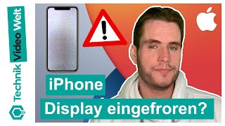 iPhone 📱 Bildschirm reagiert nicht ⏹️