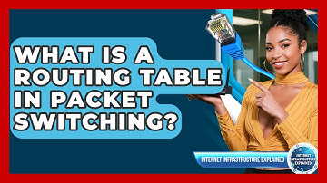 What Is A Routing Table In Packet Switching? - Internet Infrastructure Explained