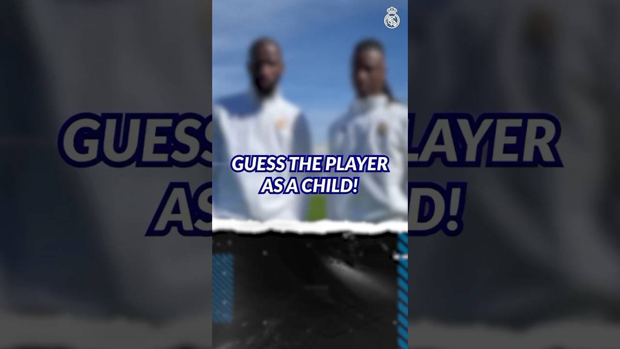 🤔❓ Guess the player as a child! 👶 | Rüdiger 🆚 Camavinga 