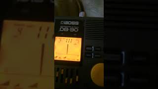 Boss DB 90 - how to match the drum machine to a song -quick version