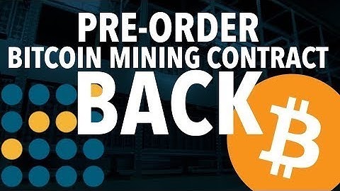 Genesis Mining Bitcoin Contracts Are BACK for 2018! Limited Pre Order