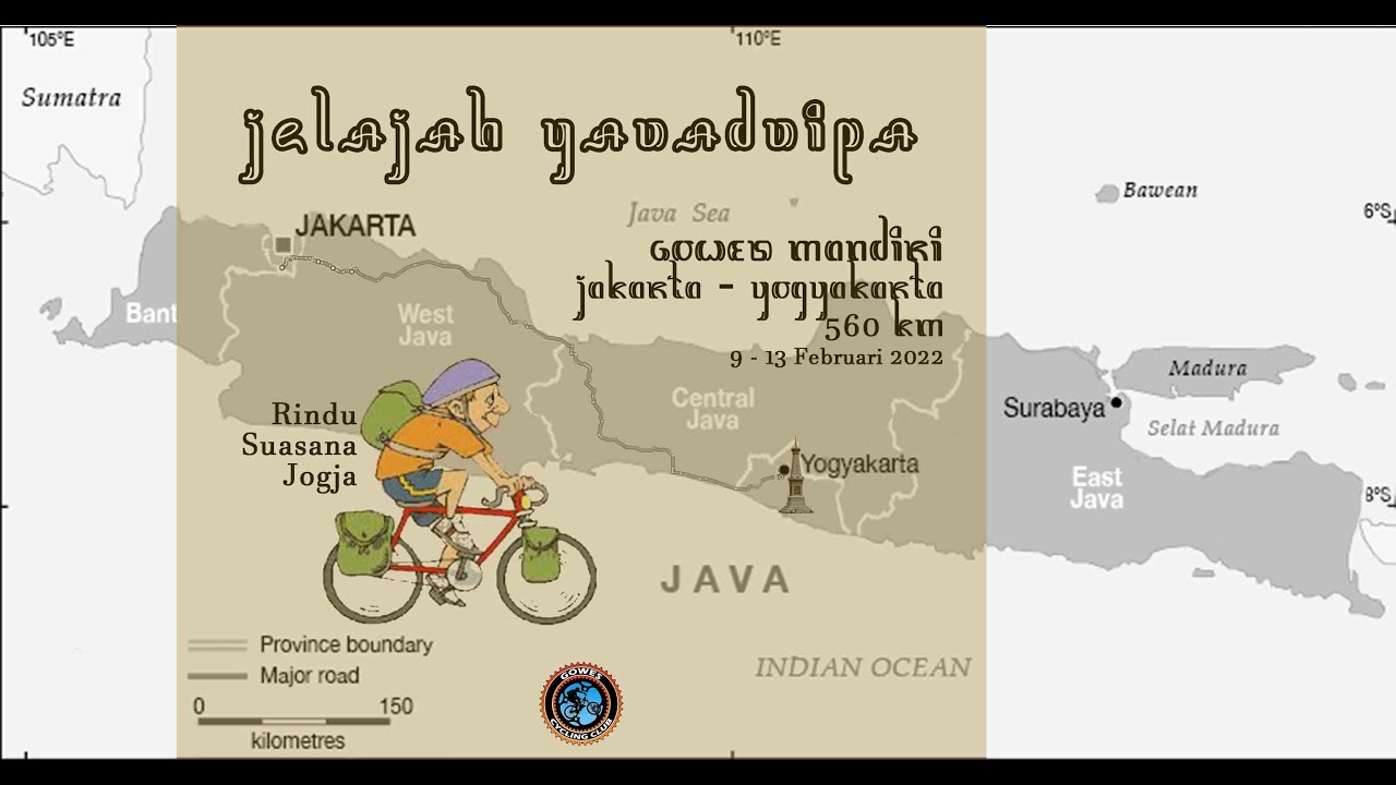 Gowes Touring Jakarta - Jogja