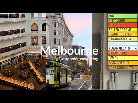 vlog #30 | 2-day solo travel to Melbourne | メルボルン | 旅行vlog | travel vlog | オーストラリア留学