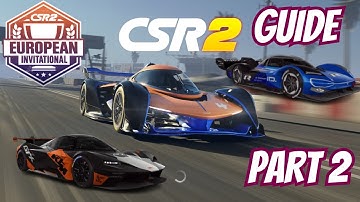 CSR2 | European Invitational Guide Part 2 | Prize Cars, Info & Start Dates